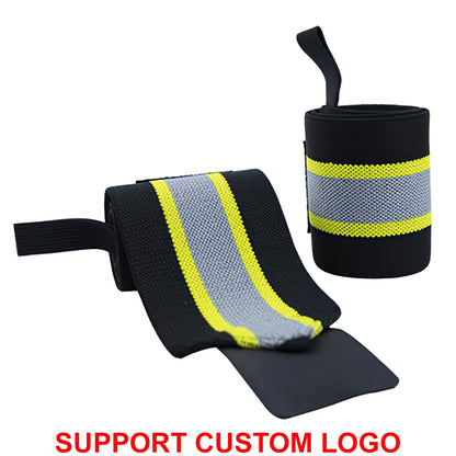 Weightlifting Wrist Wraps for Men Women Wrist Support Wraps Heavy Duty Thumb Loop Strength Training Powerlifting Bodybuilding