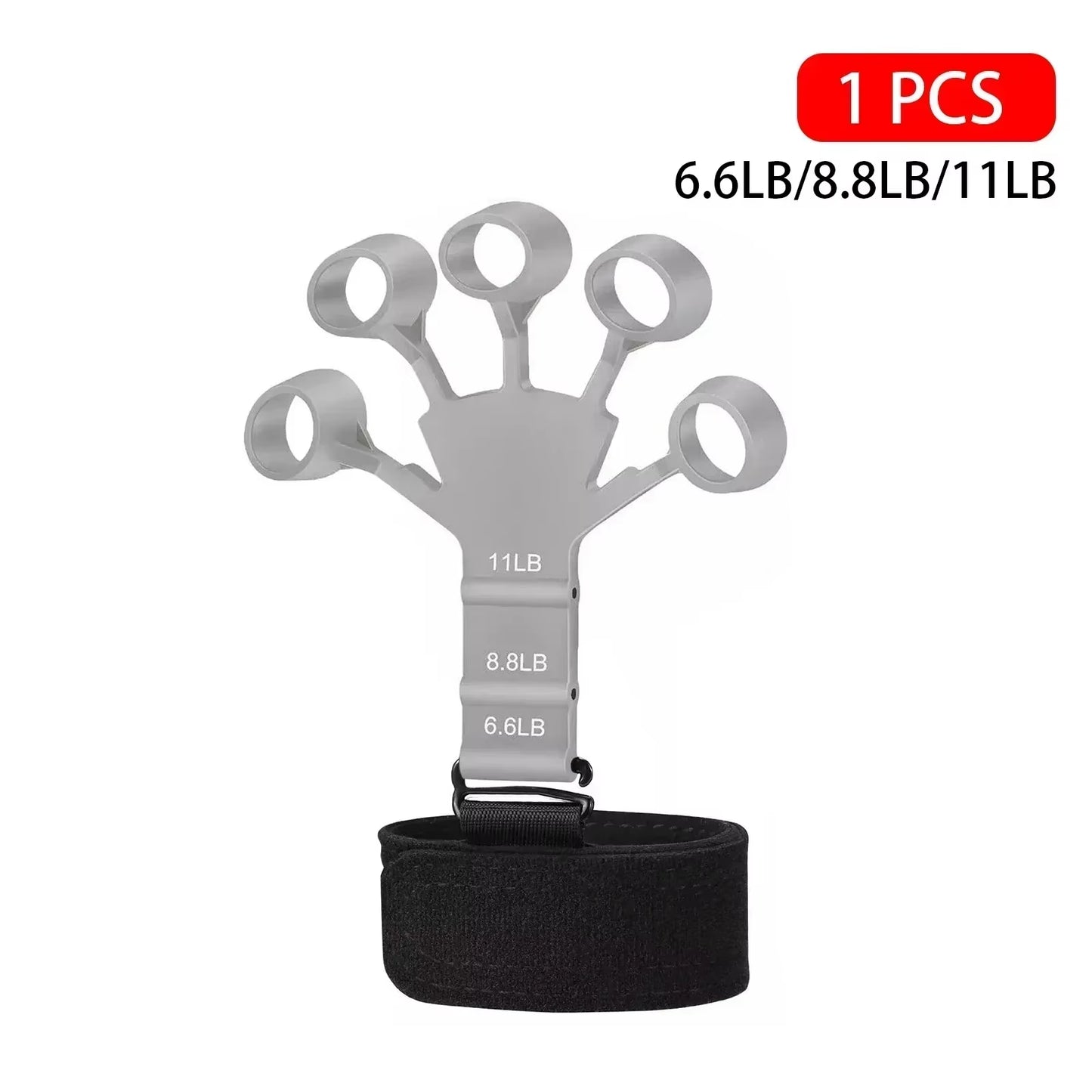 Hand Grip Strengthener Physical Tools Guitar Finger Trainer Training and Exercise Gym 6Th Level Resistance Gripster Expander