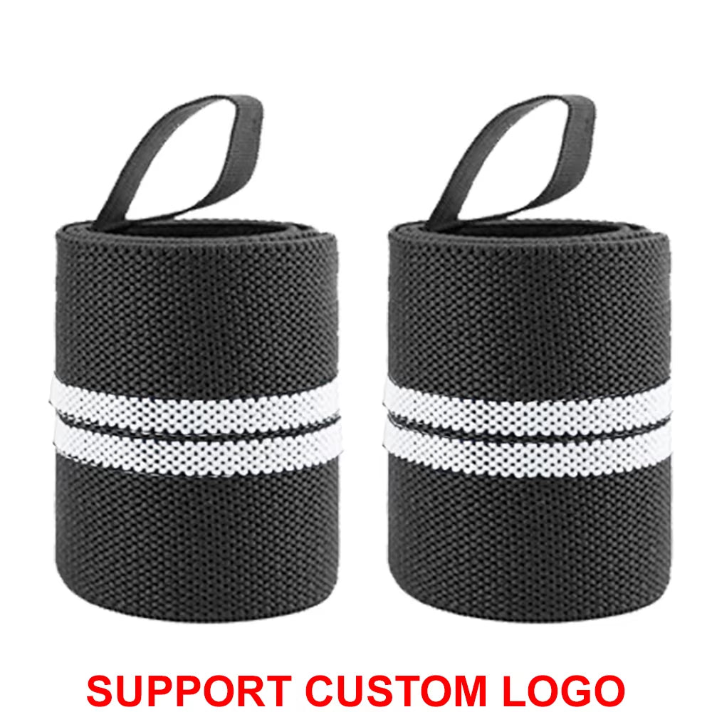 Weightlifting Wrist Wraps for Men Women Wrist Support Wraps Heavy Duty Thumb Loop Strength Training Powerlifting Bodybuilding