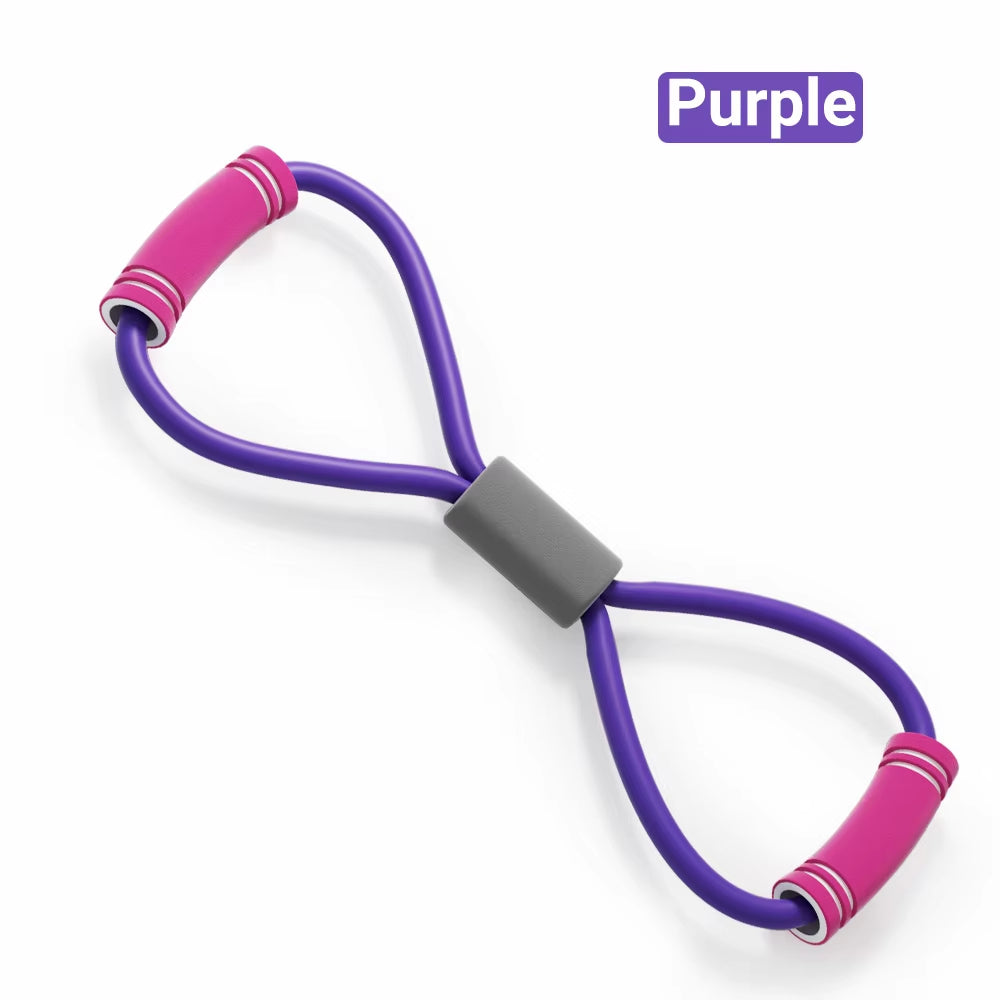 Yoga Rope Resistance Bands for Women Fitness Elastic Exercise Equipment Practice Stretching Open Shoulder Back Home Gym