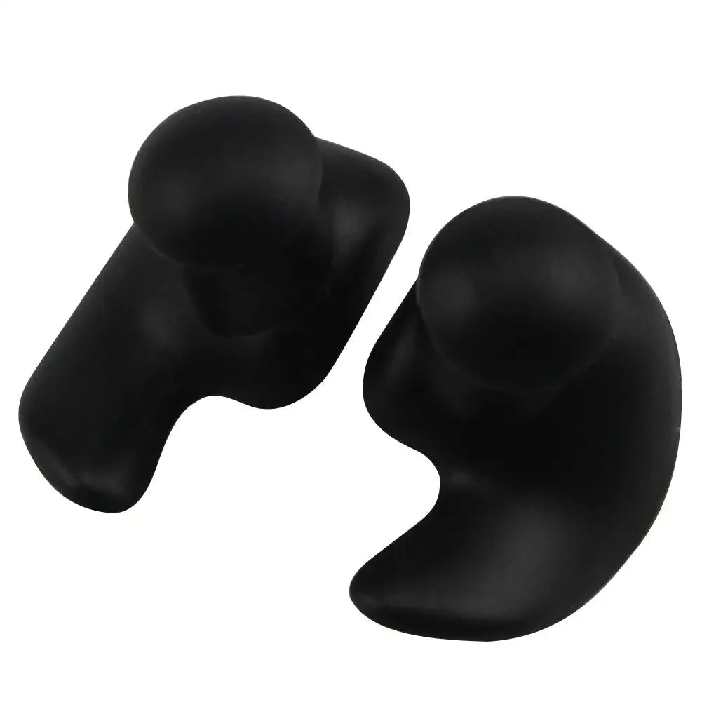 1 Pair Waterproof Soft Earplugs Silicone Portable Ear Plugs Swimming Accessories Durable Earplugs Classic Delicate Texture