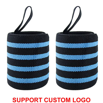 Weightlifting Wrist Wraps for Men Women Wrist Support Wraps Heavy Duty Thumb Loop Strength Training Powerlifting Bodybuilding