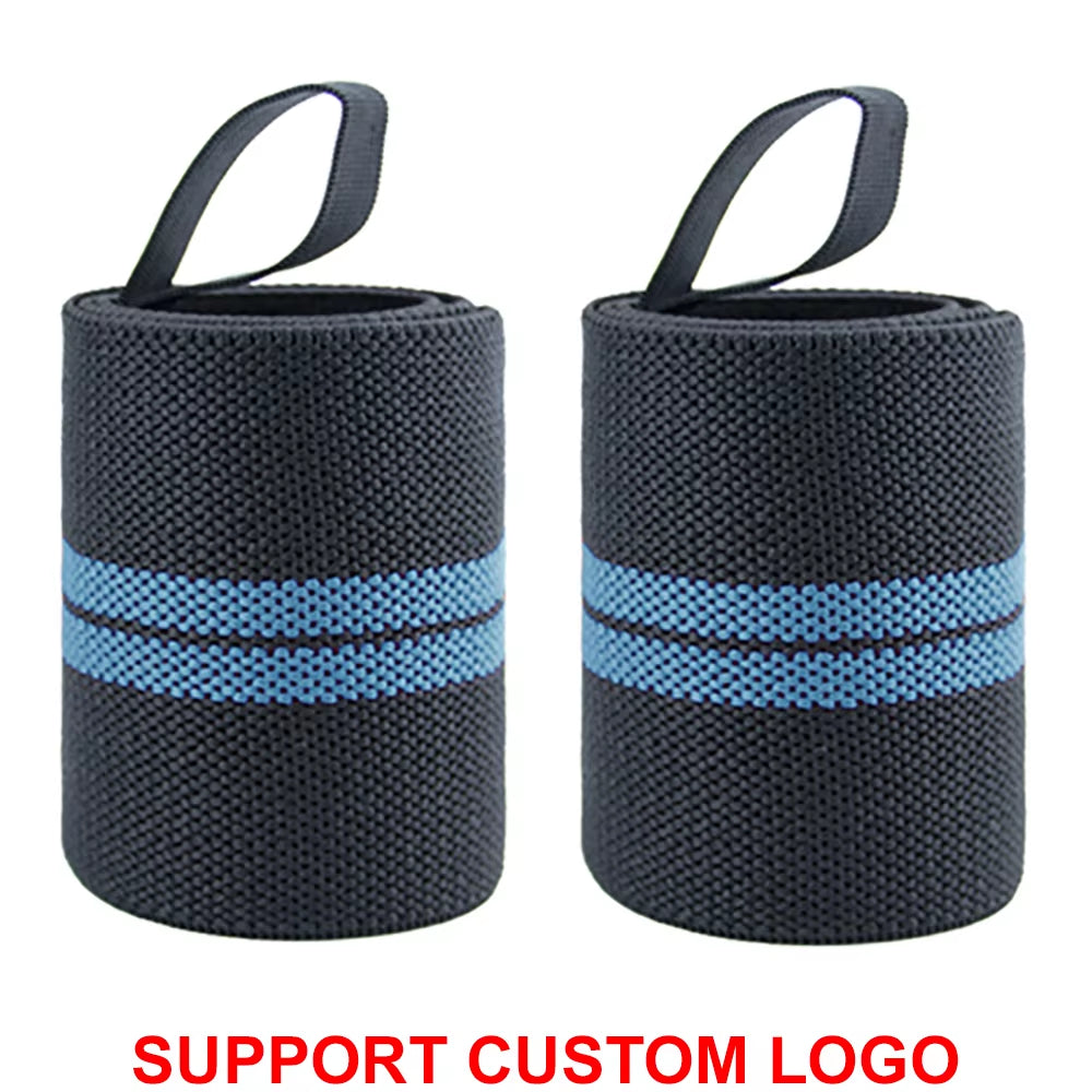 Weightlifting Wrist Wraps for Men Women Wrist Support Wraps Heavy Duty Thumb Loop Strength Training Powerlifting Bodybuilding